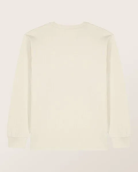 THE FACE OF ELEMENTS The Face of Elements Pulse - Longsleeve aus 100% Bio-Baumwolle, Nature (natur), – Produktbild 4 von 4