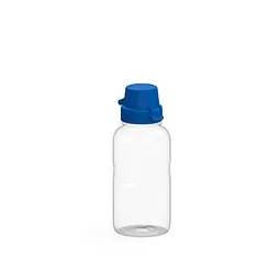 elasto elasto Trinkflasche Carve School, 500 ml, RENEW, transparent/standard-blau PP – Produktbild 1 von 1