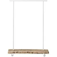 weld weld & co Kleiderstange Altholz 01, Weiss, – Produktbild 1 von 1