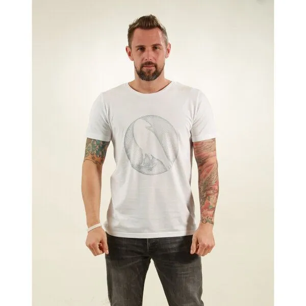 NATIVE SOULS NATIVE SOULS T-Shirt Herren - Crow, White, – Produktbild 1 von 1