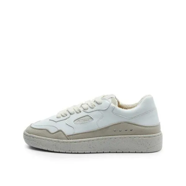 Grand Step Shoes Grand Step Shoes Damen und Herren Sneaker Level Apfelleder vegan, Offwhite, – Produktbild 2 von 4