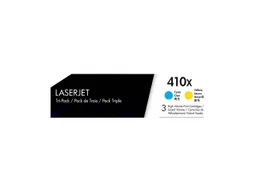 Hewlett Packard HP Druckkassetten CF252XM, Nr. 410X cyan, magenta, gelb, 3er-Set – Produktbild 1 von 1