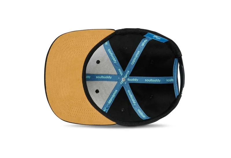 Soulbuddy Snapback Cap Basecap für Damen & Herren (auch als Kids Caps erhältlich, One Size, Unisex, Größenverstellbar), Schwarz, – Produktbild 3 von 5