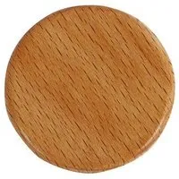Mitienda Shop Mitienda Shop Handgemachter Magnet rund aus Holz Buchenholz 4cm – Produktbild 1 von 1