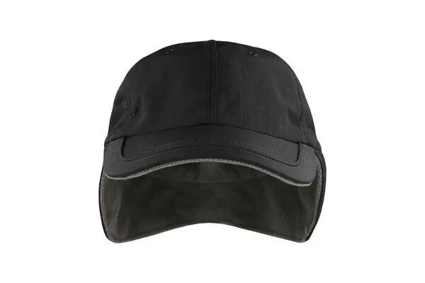 Atlantis Headwear Atlantis Headwear Outdoor-Wintercap mit Ohrenklappen Fleece, Schwarz, – Produktbild 3 von 4