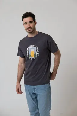 Bavarian Caps Bavarian Caps Herren T-Shirt aus Bio-Baumwolle - Oro Liquido – Produktbild 1 von 1