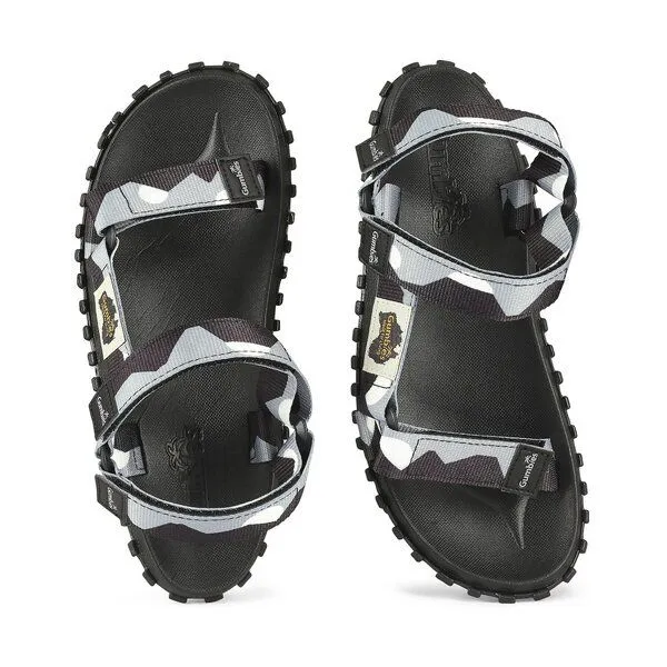Gumbies Gumbies Scrambler - Nachhaltige Trekkingsandalen, Black-grey, – Produktbild 1 von 4