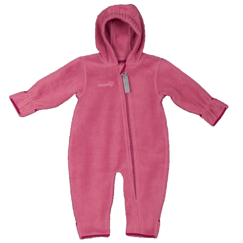 Hoppediz Hoppediz® Overall Fleece-Overall mit Umschlagbündchen, Lila, – Produktbild 1 von 3