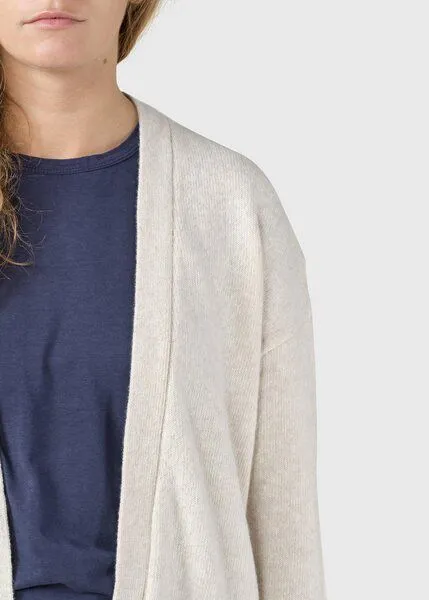 Klitmøller Collective Klitmøller Collective Merino-Strickjacke - Rosemarie knit cardigan - mulesingfrei, Beige (pastel sand), – Produktbild 4 von 4