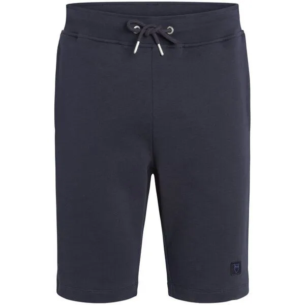 KnowledgeCotton Apparel KnowledgeCotton Apparel Sweatshorts - TEAK sweat shorts - aus Bio-Baumwolle, Blau (total eclipse), – Produktbild 1 von 3