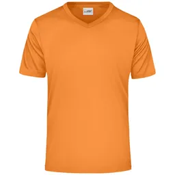 James & Nicholson James & Nicholson Herren T-Shirt Active-V JN736 Gr. M orange – Produktbild 1 von 1