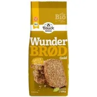 Bauckhof Brotbackmischung Wunderbrød mit Gold-Leinsaat, glutenfrei – Produktbild 1 von 1
