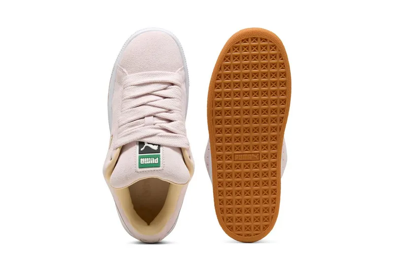 Puma Puma SUEDE XL Sneaker mit Lederobermaterial, mit SOFTFOAM+ Dämpfungstechnologie, Rosa, – Produktbild 4 von 5
