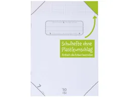 Soisi Soisi Recycling-Schulheft DIN A4 Nr. 7 Großkaro ohne Rand – Produktbild 1 von 1