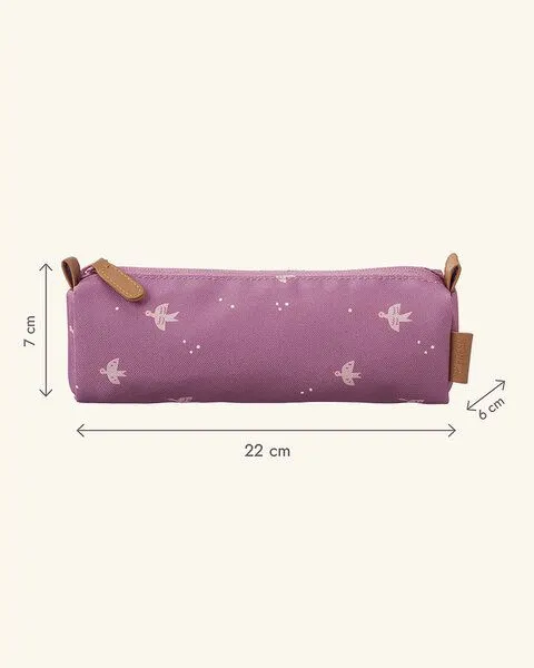 Fresk Fresk Federmäppchen für Kinder – 22 × 6 × 7 cm, aus recyceltem PET, Swallow, – Produktbild 2 von 2