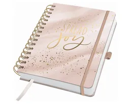 Sigel Sigel Taschenkalender Tagesplaner Jolie (EN) undatiert Glittery Joy ca. A5 240 Seiten 120g – Produktbild 1 von 1