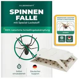 Silberkraft Silberkraft Spinnenfalle mit Spezial-Lockstoff – Produktbild 1 von 1