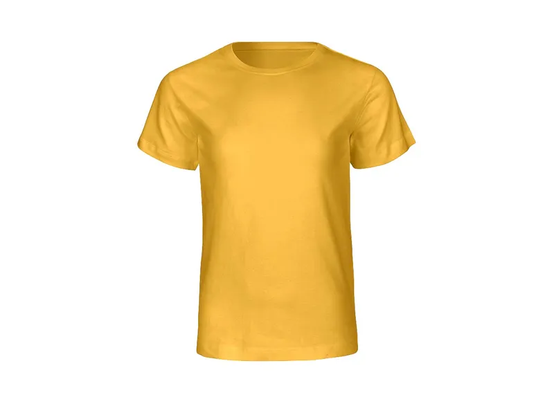 Neutral Neutral Bio-Kinder T-Shirt mit Rundhalsausschnitt gelb, Gr. 140/146 – Produktbild 1 von 1