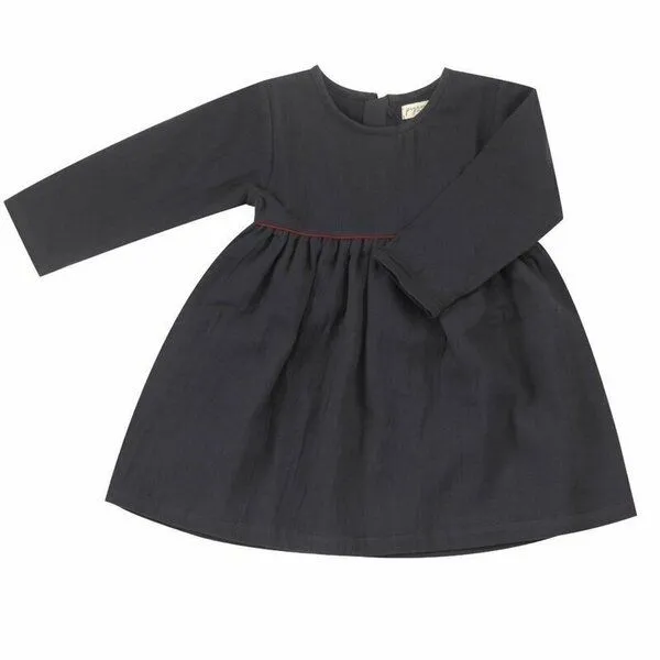 Pigeon by Organics for Kids Pigeon by Organics for Kids Pretty muslin Kleid, Navy (blau), – Produktbild 1 von 1
