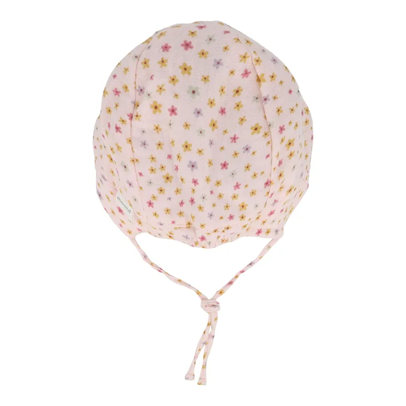 Maximo Maximo Mütze mit Schild und UV-Schutz Blumen, Rosa, – Produktbild 2 von 2