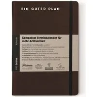 Ein guter Plan Ein guter Plan Pro Zeitlos – Kompakter Terminkalender für mehr Achtsamkeit (undatiert), Leder, – Produktbild 1 von 1