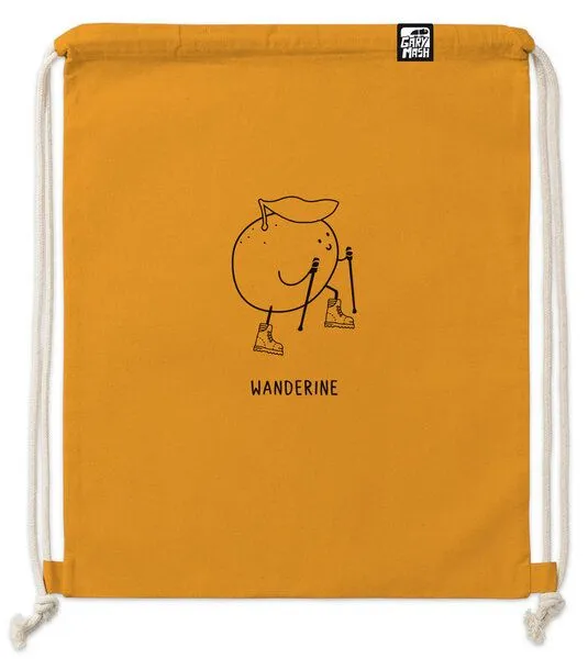 Gary Mash Gary Mash Gym Bag Wanderine aus Biobaumwolle, Gelb, – Produktbild 1 von 1