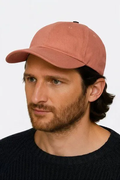 Lou-i Lou-i Dad Cap Bio-Baumwolle, Terracotta, – Produktbild 2 von 4