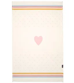 david fussenegger David Fussenegger Kinder Teppich Herz 70 x 120 cm aus Recycling-Baumwolle – Produktbild 1 von 1