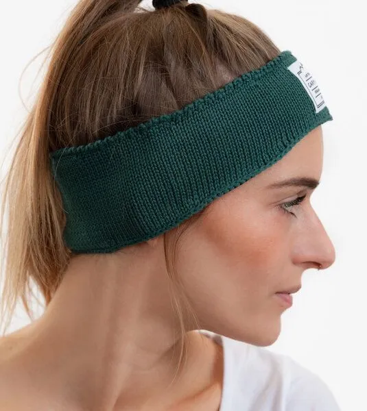Gary Mash GARY MASH Stirnband Aspen aus Biobaumwolle, Grün, – Produktbild 3 von 4