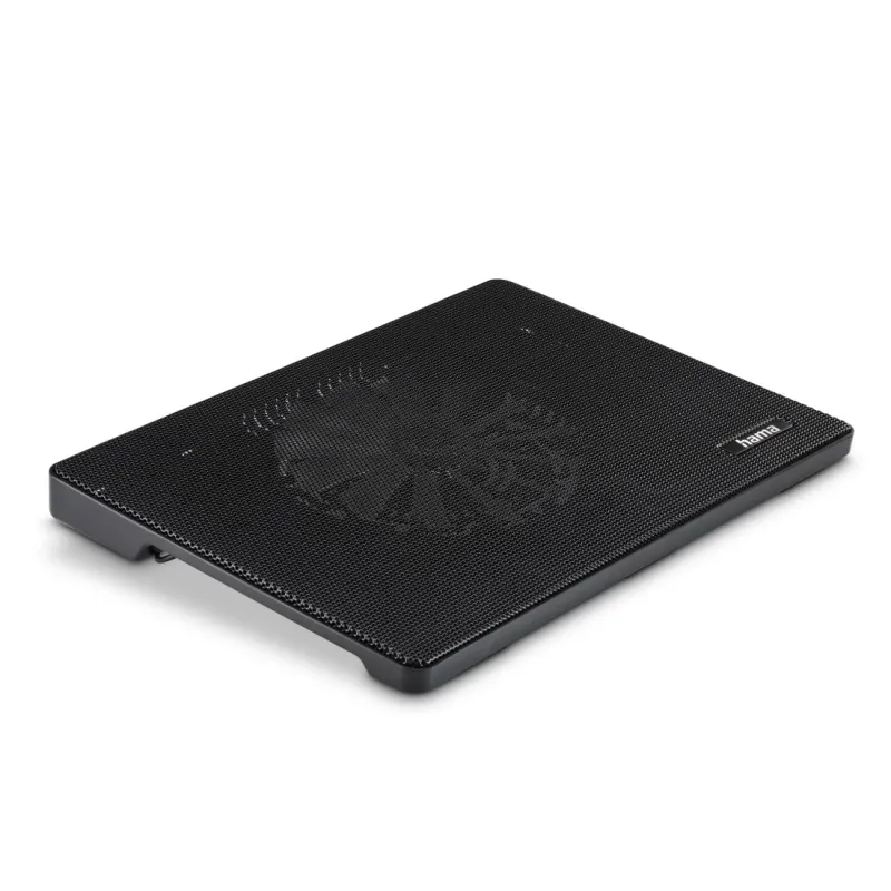 Hama Hama "Laptop-Kühler ""Slim"", ultraflach, leise, leicht, bis 40 cm (15,6""), Schwarz (00126808)" – Produktbild 5 von 5