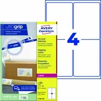 Avery Zweckform 400 Adress Etiketten 99,1x139 mm Laser + – Produktbild 2 von 2