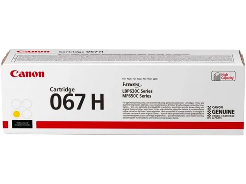 Canon Canon Druckkassette 067H gelb – Produktbild 1 von 3