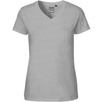 Neutral 3FREUNDE Neutral® - 3FREUNDE T-Shirt V-Ausschnitt Frauen, Hellgrau, – Produktbild 1 von 1