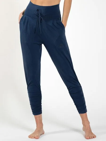 Magadi Magadi Yogahose FRANCIS aus Naturmaterial, Blau (navy), – Produktbild 1 von 4