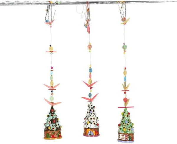 CERAMICdesign CERAMICdesign Windspiel Glocken aus Keramik (Weihnachsedition) – Produktbild 1 von 2