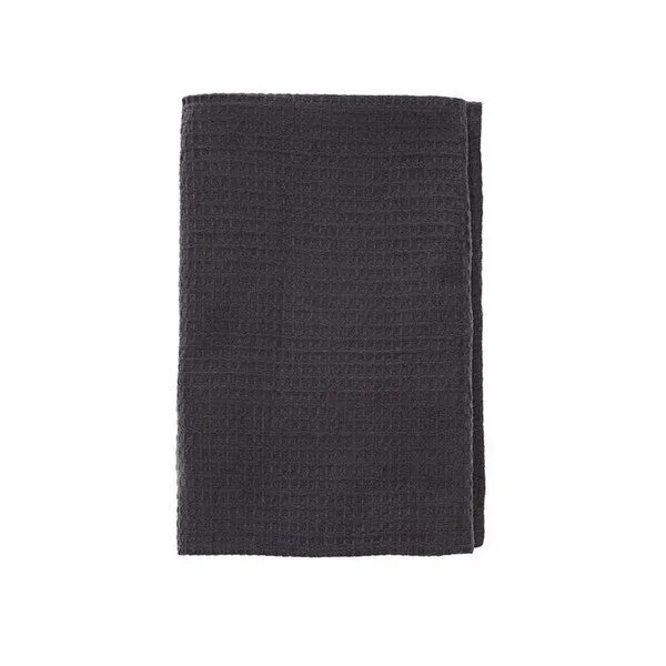 weltPartner weltPartner Dusch- und Saunatuch, Bio-Baumwolle, 100x150 cm, Anthrazit (schwarz), – Produktbild 1 von 2