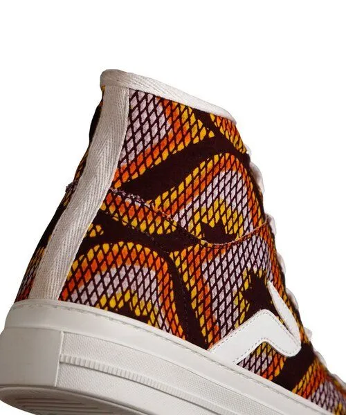 PANAFRICA PANAFRICA Atlas - African Fair Trade Sneaker, Congrès (braun), – Produktbild 3 von 4