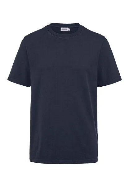 hessnatur hessnatur Heavy Jersey Shirt Relaxed aus reiner Bio-Baumwolle, Marine, – Produktbild 5 von 6
