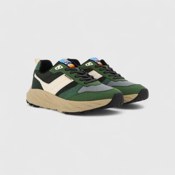 MEEKO MEEKO PONGO – Technische und nachhaltige Sneaker, Grün, – Produktbild 2 von 4