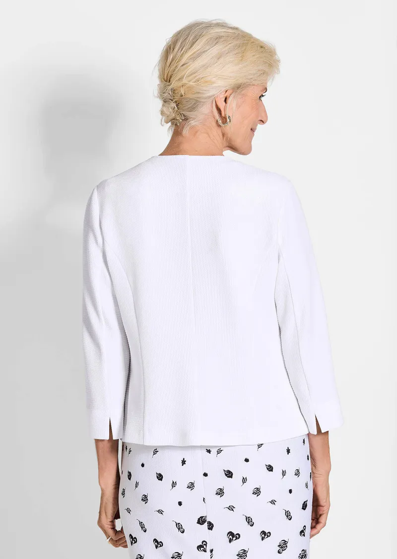 Goldner Kurzblazer - weiß - Gr. 23 von Goldner Fashion, Weiss, – Produktbild 3 von 3