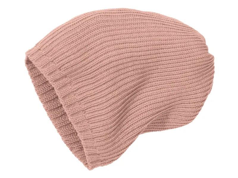 Disana Disana Kinder Mütze Bio-Merinowolle Strick Qualität rosé Gr. 3, Rosa, – Produktbild 1 von 2
