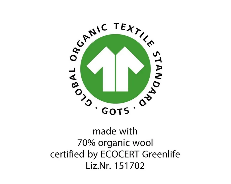 Engel Naturkleidung Schlupfhose (1-tlg) Schlupf-Babyhose aus Bio Merinoschurwolle / Seide, Grau, – Produktbild 4 von 4