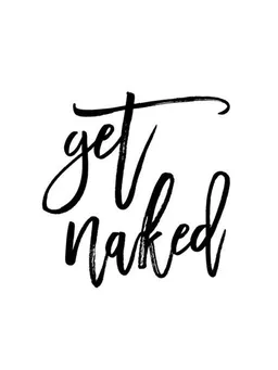 Photocircle Photocircle Poster / Leinwandbild - Get Naked No2 – Produktbild 1 von 1