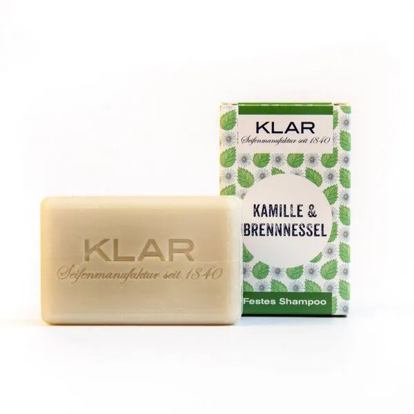 Klar Seifen Klar Seifen Shampoo Kamille & Brennnessel für störrisches Haar – Produktbild 2 von 2