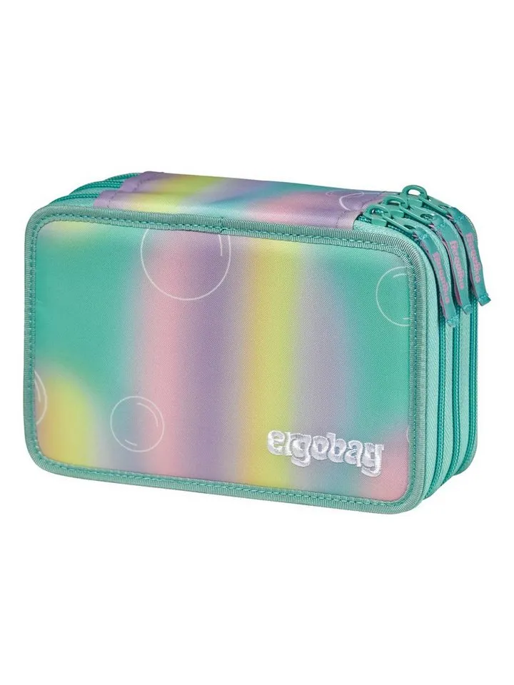 Ergobag Ergobag Federmäppchen Maxi Mäppchen, (1-tlg), mit Stiften befüllt, Grün, – Produktbild 8 von 8