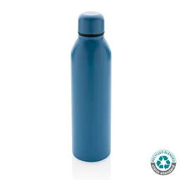XD Collection RCS recycelte Stainless Steel Vakuumflasche, blau – Produktbild 1 von 1