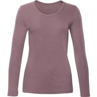 Living Crafts LIVING CRAFTS - Damen Langarm-Unterhemd - Lila (100% Bio-Baumwolle), Nachhaltige Mode, Bio Bekleidung – Produktbild 1 von 1