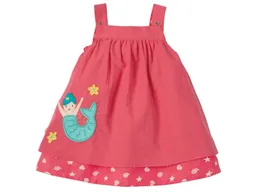 Frugi Frugi Baby und Kinder Wendekleid Rosemary coral Gr.5 (18-24 Monate) – Produktbild 1 von 1