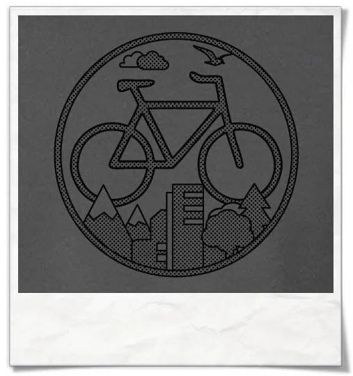 Picopoc Picopoc Fahrrad / Bike T-Shirt, Grau, – Produktbild 3 von 4