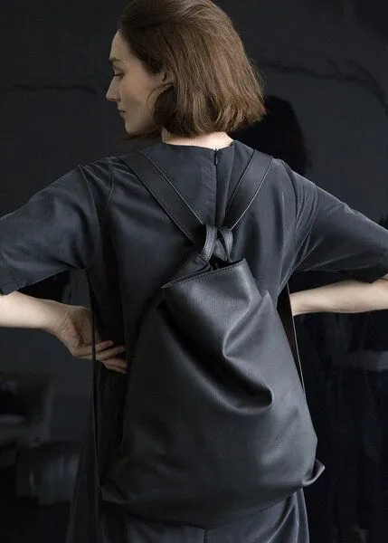 KATHRIN HEUBECK KATHRIN HEUBECK Wandelbare Rucksacktasche THE CONVERTIBLE, Schwarz, – Produktbild 1 von 1